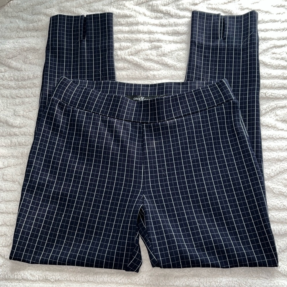 EUC One5One Womens Ponte Knit Pull On Pants